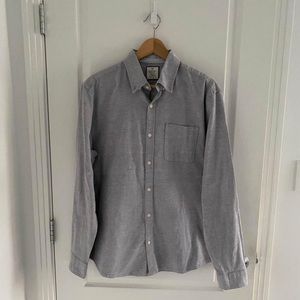 Men's Long Sleeve Modern Fit Oxford Casual Shirt Denver Hayes